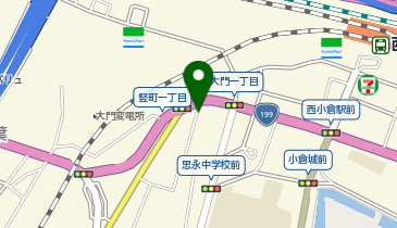 [EV]ウイルプラスモトーレン(株) Willplus BMW 小倉の地図画像