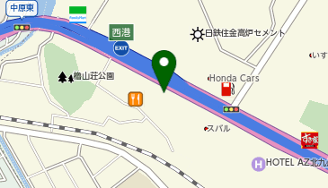 [EV]チェッカーモータース(株) ジャガー・ランドローバー北九州の地図画像