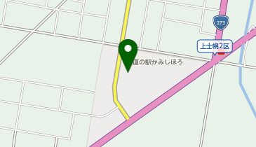 [EV]上士幌町 道の駅 かみしほろの地図画像