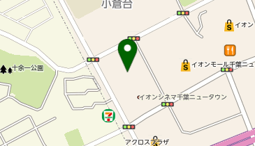 [EV]イオンモール千葉ニュータウン (シネマ棟P 2階)の地図画像