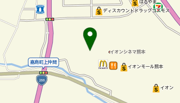 [EV]イオンモール熊本 (屋上P E区画)の地図画像