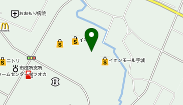 [EV]イオンモール宇城 (屋上P 新設)の地図画像
