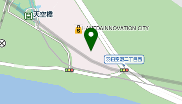 [EV]羽田みらい開発(株) HANEDA INNOVATION CITY (P1 東側駐車場)の地図画像