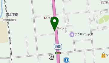 [EV]岩手トヨペット(株) 水沢支店の地図画像