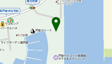 [EV]リゾートトラスト(株) 芦屋ベイコート倶楽部 ホテル&スパリゾートの地図画像