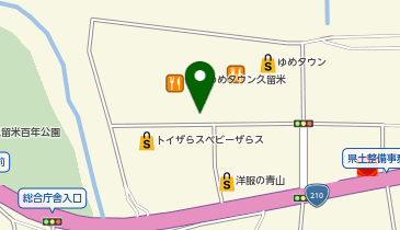 [EV](株)イズミ ゆめタウン久留米 (立体P 3階)の地図画像