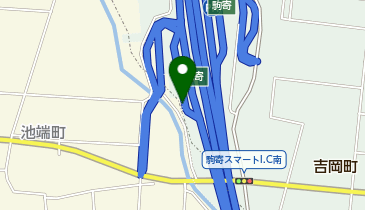 [EV]東日本高速道路(株) NEXCO東日本 関越自動車道 駒寄PA (下り)の地図画像