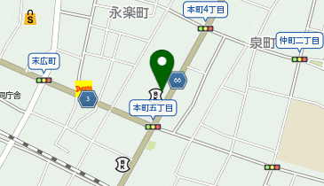 [EV](株)群馬銀行 桐生支店 (シルクル桐生)の地図画像