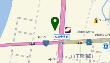 [EV]秋田トヨタ自動車(株) レクサス秋田の地図画像