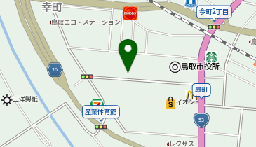 [EV]鳥取市役所の地図画像