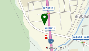 [EV]AGHトヨタ札幌(株) レクサス藻岩の地図画像