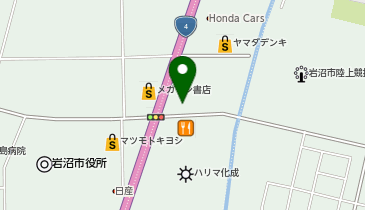 [EV]仙台トヨペット(株) 岩沼店の地図画像