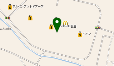 [EV]イオンモール羽生 (屋上P 南B)の地図画像