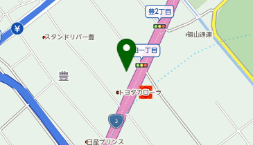 [EV]トヨタカローラ博多(株) レクサス福岡東の地図画像