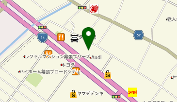 [EV]AUD Cars(株) Audi幕張の地図画像