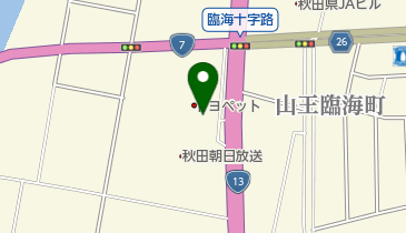 [EV]秋田トヨペット(株) 秋田店の地図画像