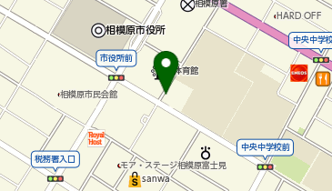 [EV]相模原市 衛生研究所・環境情報センターの地図画像