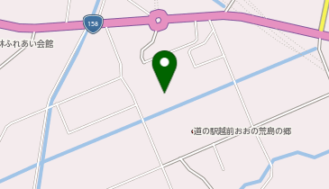 [EV]大野市 道の駅 越前おおの荒島の郷の地図画像