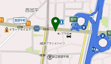 [EV]トヨタモビリティ東京(株) レクサス足立の地図画像