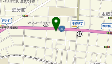 [EV]トヨタモビリティ東京(株) レクサス八王子の地図画像