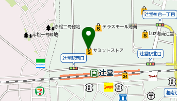 [EV]テスラモーターズジャパン テラスモール湘南 (屋上P A区画・湘南SC)の地図画像