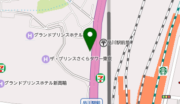 [EV]トヨタモビリティ東京(株) レクサス高輪の地図画像