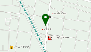 [EV]群馬トヨタ自動車(株) レクサス高崎の地図画像