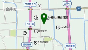[EV]常陸太田市役所の地図画像