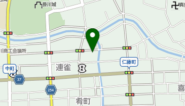 [EV]掛川市 掛川大手門駐車場 (立体P 1階)の地図画像