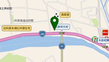 [EV]矢掛町 道の駅 山陽道やがけ宿の地図画像