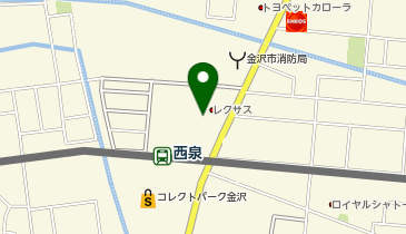 [EV]石川トヨタ自動車(株) レクサス金沢御影の地図画像