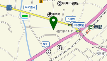 [EV]串間市 道の駅 くしまの地図画像