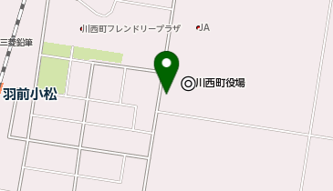 [EV]川西町役場の地図画像
