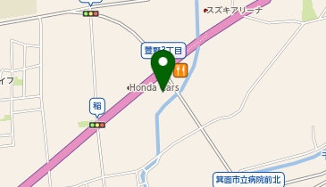 [EV]トヨタモビリティ新大阪(株) レクサス箕面の地図画像