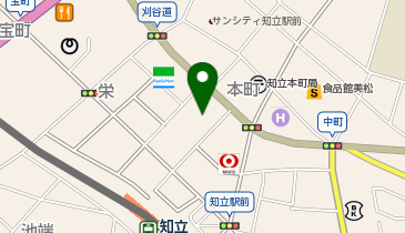 [EV](株)東横イン 東横INN名鉄知立駅前の地図画像