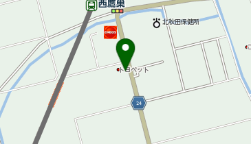 [EV]秋田トヨペット(株) 鷹巣店の地図画像