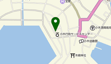 [EV]佐渡市 小木行政サービスセンターの地図画像