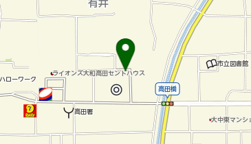 [EV]大和高田市役所 駐車場の地図画像