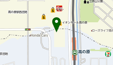 [EV]イオンリテール(株) イオンモール高の原 (立体P 5階C14付近)の地図画像