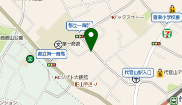 [EV]テスラモーターズジャパン 代官山T-SITE (代官山SC)の地図画像