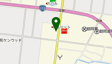 [EV]山形トヨペット(株) 鶴岡店の地図画像