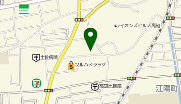 [EV](株)旅籠屋 【宿泊専用】ファミリーロッジ旅籠屋・高知店の地図画像