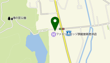 [EV](株)旅籠屋 【宿泊専用】ファミリーロッジ旅籠屋・新居浜店の地図画像