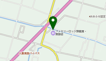 [EV](株)旅籠屋 ファミリーロッジ旅籠屋 黒部店の地図画像