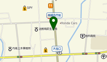 [EV](株)ウエジマ オートランドウエジマの地図画像