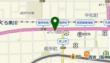 [EV]SHOWA AUTO(株) ポルシェセンター西宮の地図画像