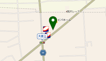 [EV]両毛丸善(株) コスモ石油 セルフ藪塚の地図画像