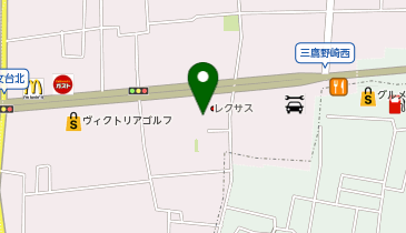 [EV]トヨタモビリティ東京(株) レクサス三鷹の地図画像