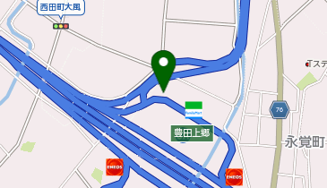[EV]中日本高速道路(株) NEXCO中日本 東名高速道路 豊田上郷SA (上り)の地図画像