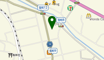 [EV]岐阜トヨタ自動車(株) レクサス多治見の地図画像